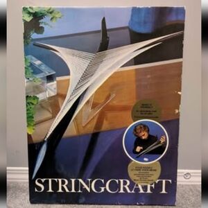 Vintage Mid Century String Art 3D Aeroplane - Complete NOS